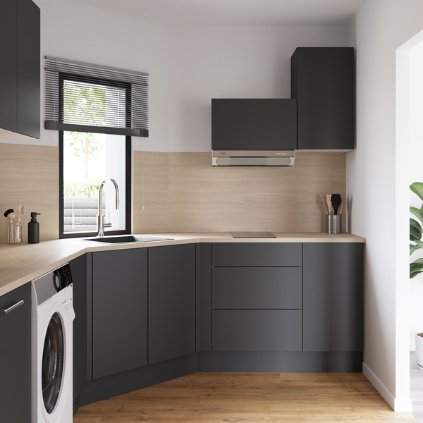 Cuisine "Dorice" anthracite mat   - Brico Dépôt