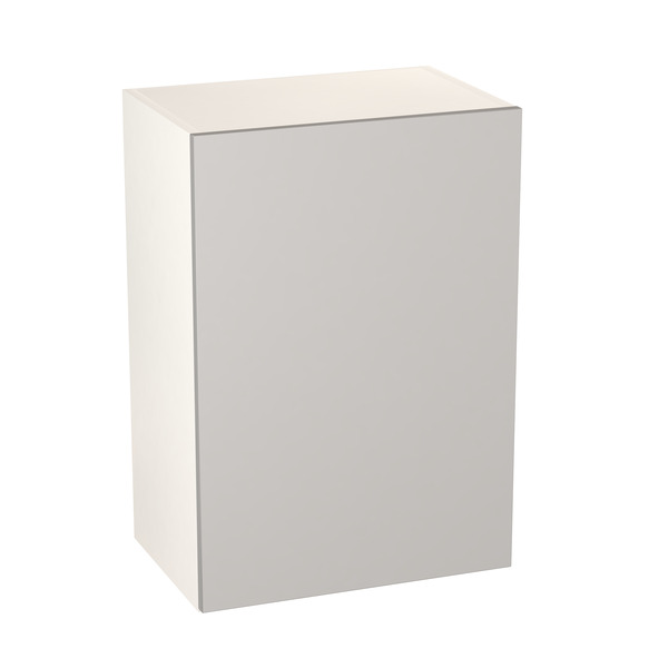 Meuble haut "Adèle" gris mat l.50 x h.72 x p.32 cm 1 porte - Brico Dépôt