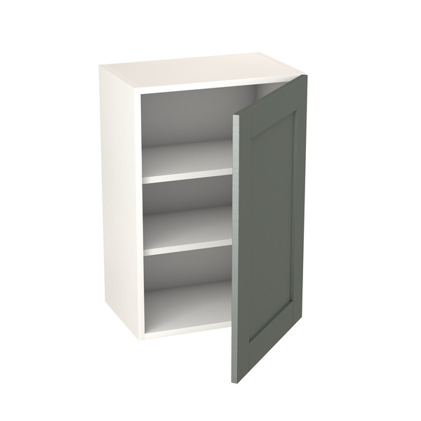 Meuble haut "Coline" vert sauge l.50 x h.72 x p.32 cm 1 porte - Brico Dépôt