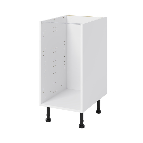 Meuble bas de cuisine "Florie" anthracite mat l.40 x h.72 x p.57 cm 2 casseroliers - Brico Dépôt