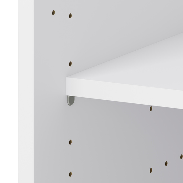 Meuble bas "Coline" vert sauge l.80 x h.72 x p.57 cm 2 portes - Brico Dépôt