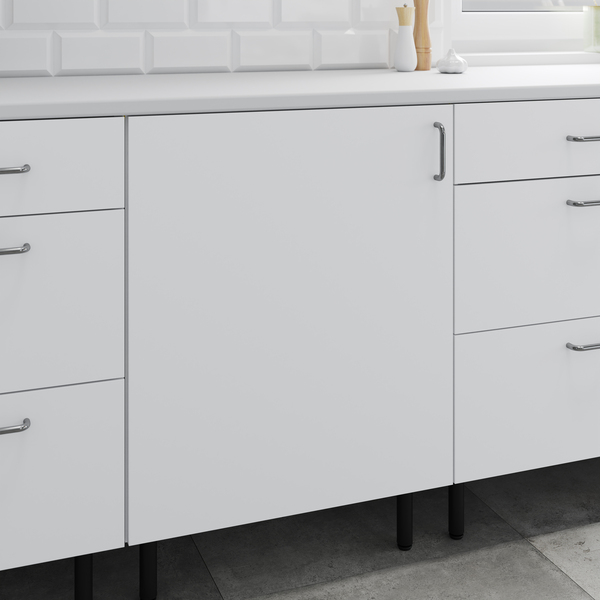 Cuisine "Pragma" blanc mat
 - Brico Dépôt