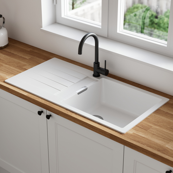 Cuisine "Florie" blanc mat - Brico Dépôt