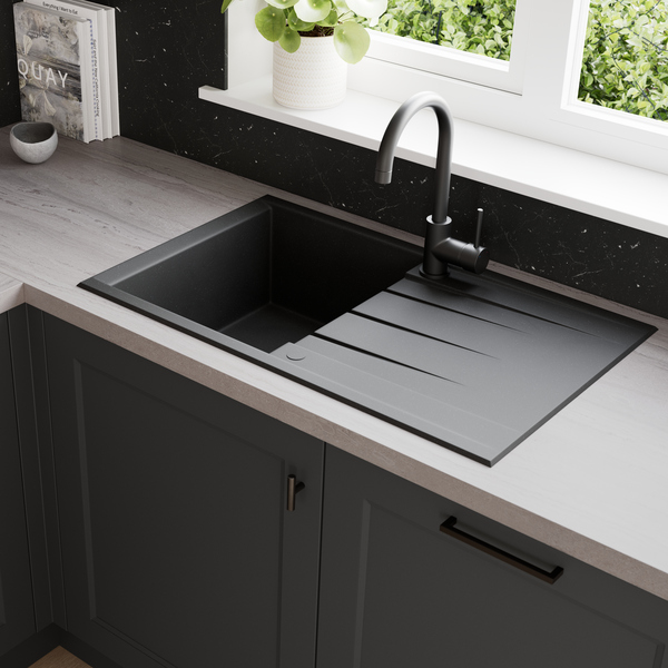 Cuisine "Florie" anthracite mat - Brico Dépôt