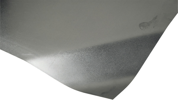 Feuille de zinc, l. 1 m L. 2 m . Ép. 0,65 mm. Garantie 2 ans. - Brico Dépôt