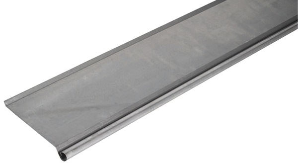 Bande de rive à biseau en zinc L. 2 m - Brico Dépôt