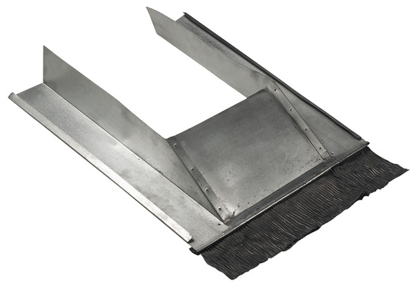 Garniture de cheminée en zinc - Brico Dépôt