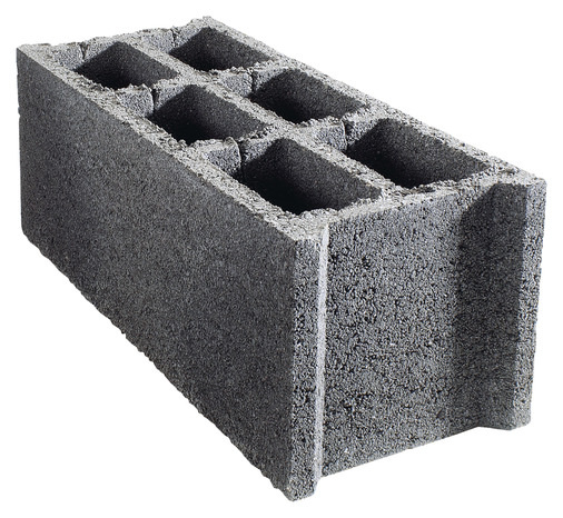 Agglo creux 200 x 200 x 500 mm NF soit 10 pièces par m². - Brico Dépôt