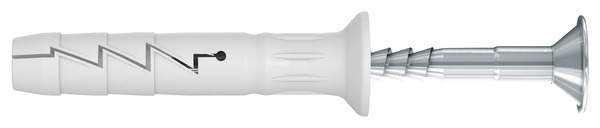 10 chevilles nylon 8 x 120 + vis - Diall - Brico Dépôt