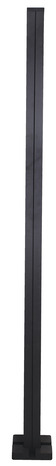 Poteau galva gris foncé "Neva" - H. 2,40 m Section : 70 mm x 70 mm - Marque BLOOMA - Brico Dépôt