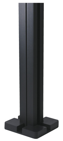 Poteau galva gris foncé "Neva" - H. 2,40 m Section : 70 mm x 70 mm - Marque BLOOMA - Brico Dépôt
