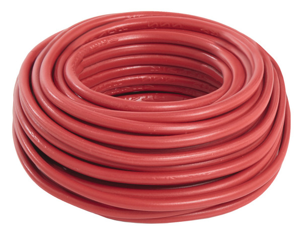 Fil électrique rigide H07VR 6 mm² rouge - 10 m - Nexans - Brico Dépôt