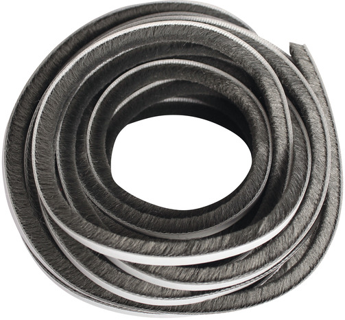 Joint velours gris pour portes coulissantes - L. 20 m x ép. 5 mm - Diall - Brico Dépôt