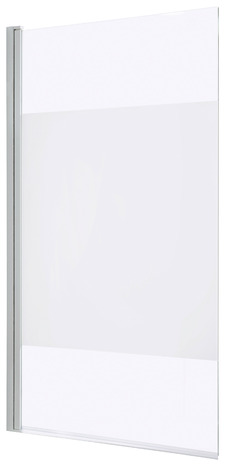 Pare-baignoire "Calera" 1 volet H. 140 x L. 85/86,5 cm - GoodHome - Brico Dépôt