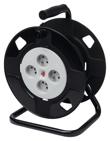 Enrouleur de bricolage 4 prises sans câble - Brico Dépôt