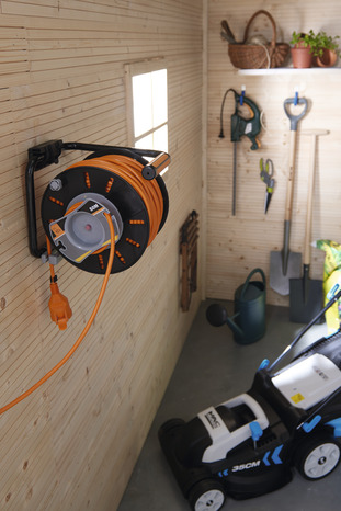 Enrouleur de jardin 50 m (47 + 3 m) NF - Diall - Brico Dépôt