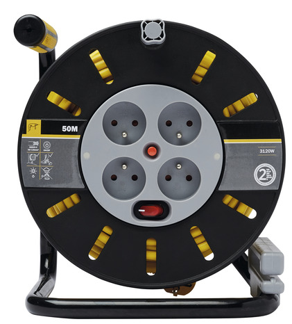 Enrouleur de bricolage 50 m NF - Diall - Brico Dépôt