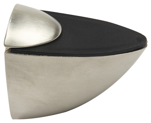 Lot de 2 équerres pour tablette 0-19mm nickel - GoodHome - Brico Dépôt