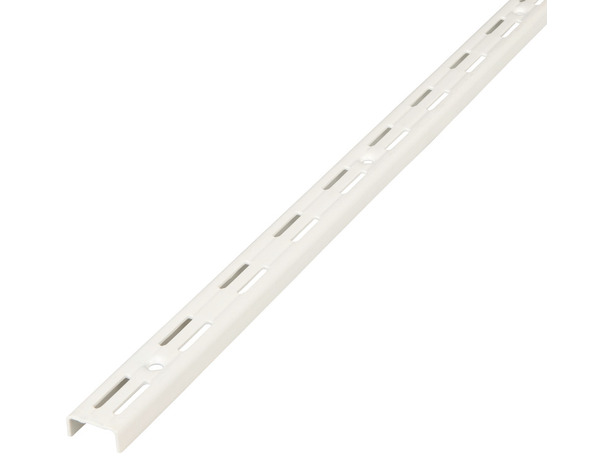 Crémaillère double 100 cm blanc "Twinny" - Form - Brico Dépôt