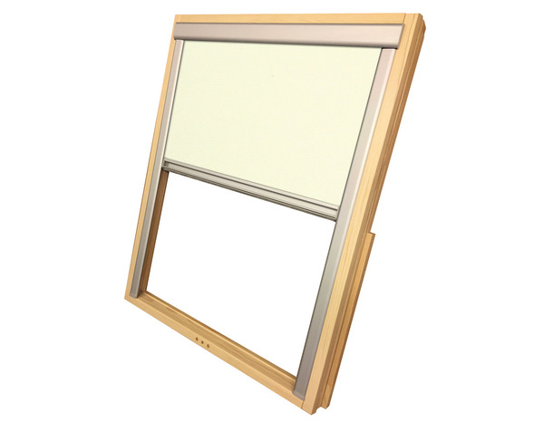 Store occultant beige pour fenêtre de toit - H. 78 x l. 55 cm - Brico Dépôt