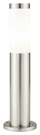 Borne inox "Hollis" Ø 122 x H. 450 mm - Marque BLOOMA - Brico Dépôt