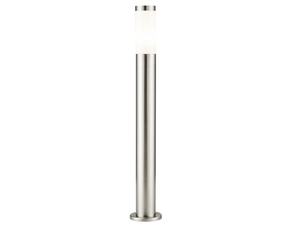 Borne inox "Hollis" Ø 122 x H. 800 mm - Marque BLOOMA - Brico Dépôt