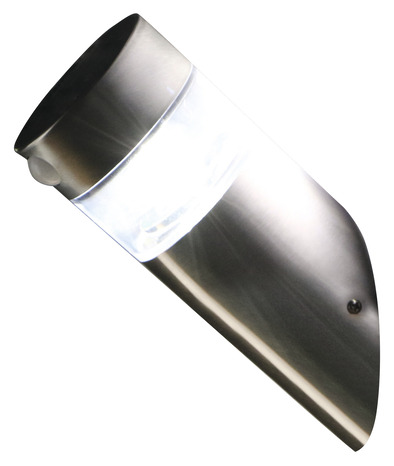 Applique à détection solaire LED chrome IP44 "Kiana" - Marque BLOOMA - Brico Dépôt