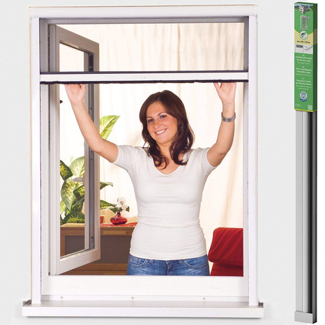 Moustiquaire rouleau blanc pour portes - L. 150 x H. 220 cm - Brico Dépôt