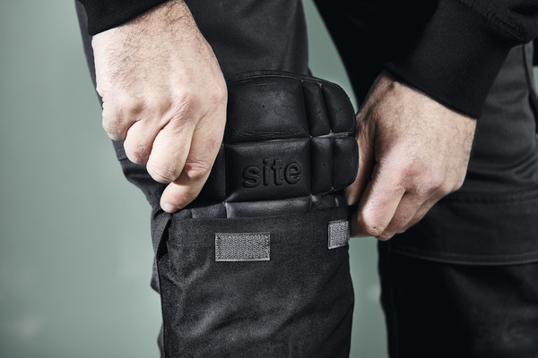 Genouillères noires à insérer en mousse EVA - Brico Dépôt