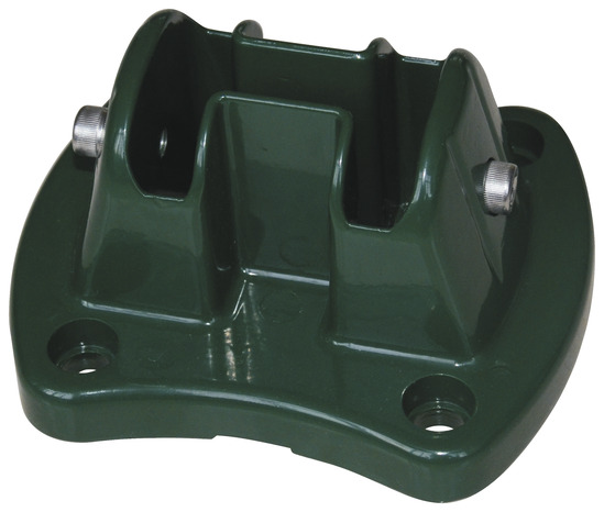 Platine pour grillage rigide vert - Marque BLOOMA - Brico Dépôt