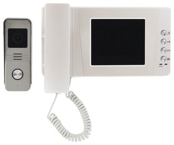 Interphone vidéo filaire 4,3" "Uban" - Blyss - Brico Dépôt