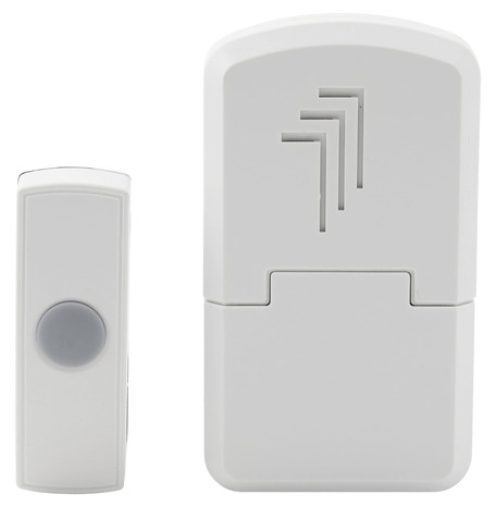 Carillon + Sonnette batterie blanc - Blyss - Brico Dépôt