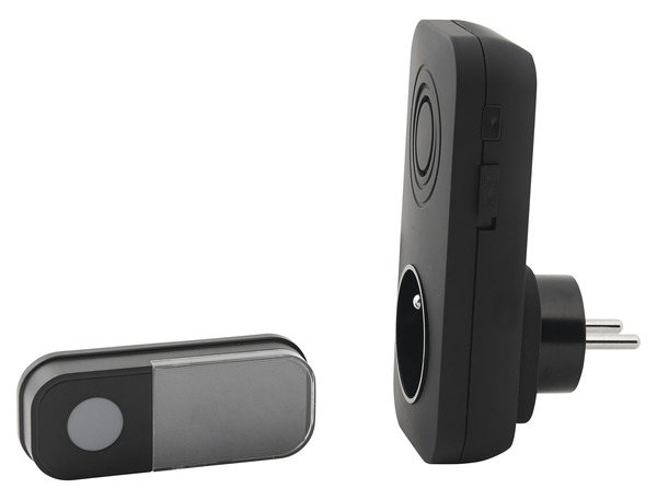 Carillon + Sonnette enfichable avec prise "Liam" - Blyss - Brico Dépôt