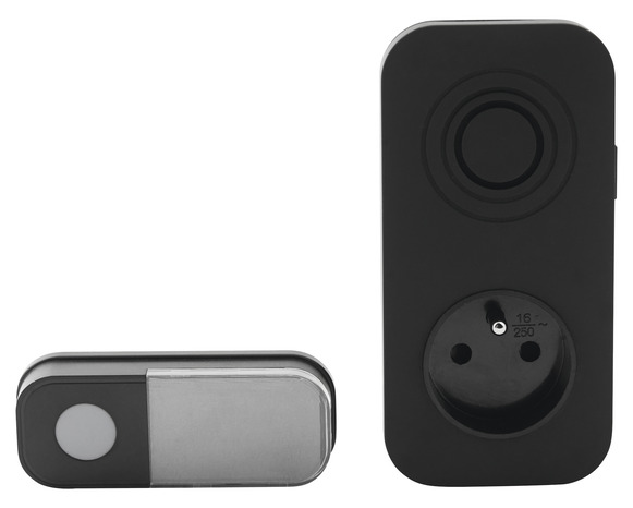 Carillon + Sonnette enfichable avec prise "Liam" - Blyss - Brico Dépôt