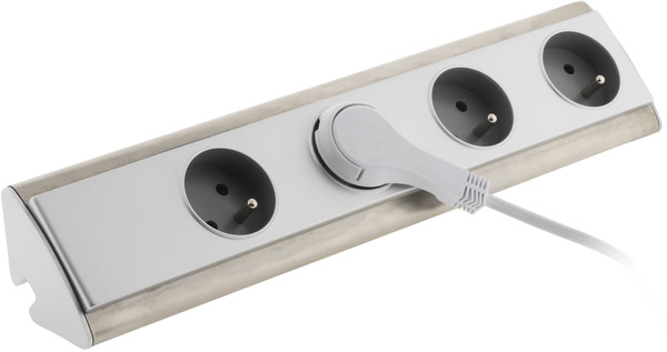 Bloc angle cuisine Puissance maxi : 3 680 W. - H.7 cm x L.3.5 cm x P.3.1 cm - Otio - Brico Dépôt