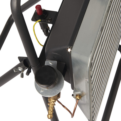 Brûleur à gaz mobile Greengear argent - 3 400 W - Brico Dépôt