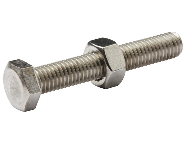 Boulons tête hexa inox 8 x 50 mm - Diall - Brico Dépôt