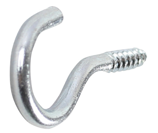 Crochets vis zinc 30 x 15 mm 4 pcs  - Diall - Brico Dépôt