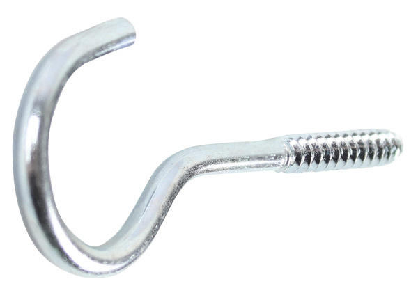 Crochets vis rond zinc 60 x 28 mm 100 pcs  - Diall - Brico Dépôt