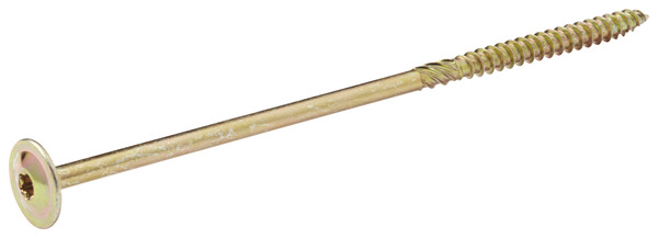 Vis cadre bois plate 8 x 200 mm - Diall - Brico Dépôt