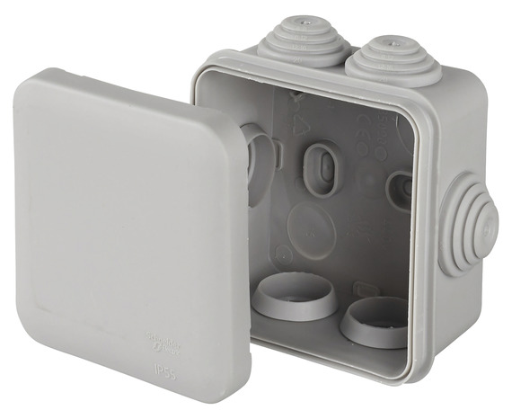 Boîte de dérivation carrée 65 x 65 mm - Schneider Electric - Brico Dépôt