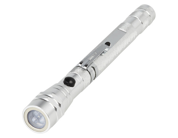 Torche LED télescopique et magnétique 10 lm - Diall - Brico Dépôt