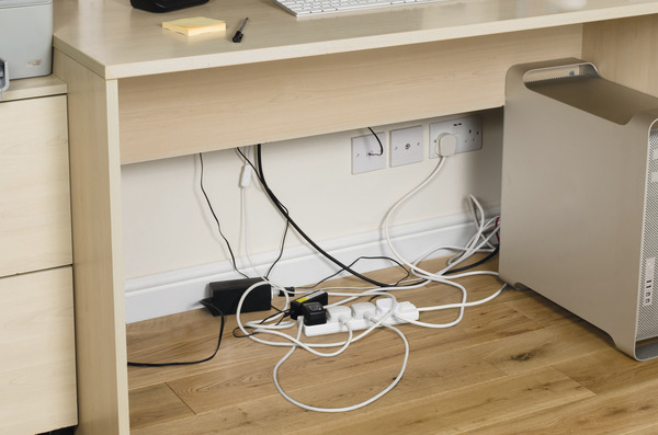 Boîte de rangement de câble en matière ABS - Blanc - Brico Dépôt