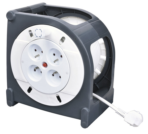 Enrouleur ménager HO5VVF 3G1mm² - 15 m - Diall - Brico Dépôt