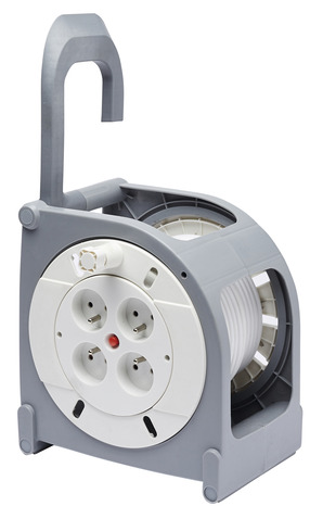 Enrouleur ménager HO5VVF 3G1mm² - 15 m - Diall - Brico Dépôt