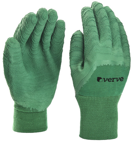 Gants de jardin en coton et latex - Taille 9 - Brico Dépôt
