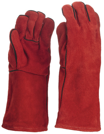 Gants de soudeur en cuir - taille 9 - Brico Dépôt