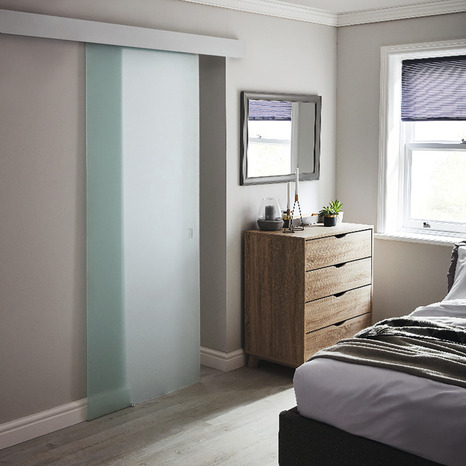 Système en applique pour porte en verre - Brico Dépôt