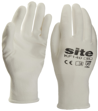 1 paire de gants de peinture polyester et polyuréthane - Brico Dépôt