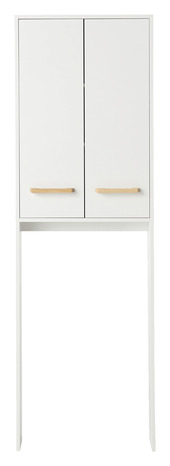 Meuble haut de toilette blanc LADOGA - L. 60 cm - Cooke and Lewis - Brico Dépôt